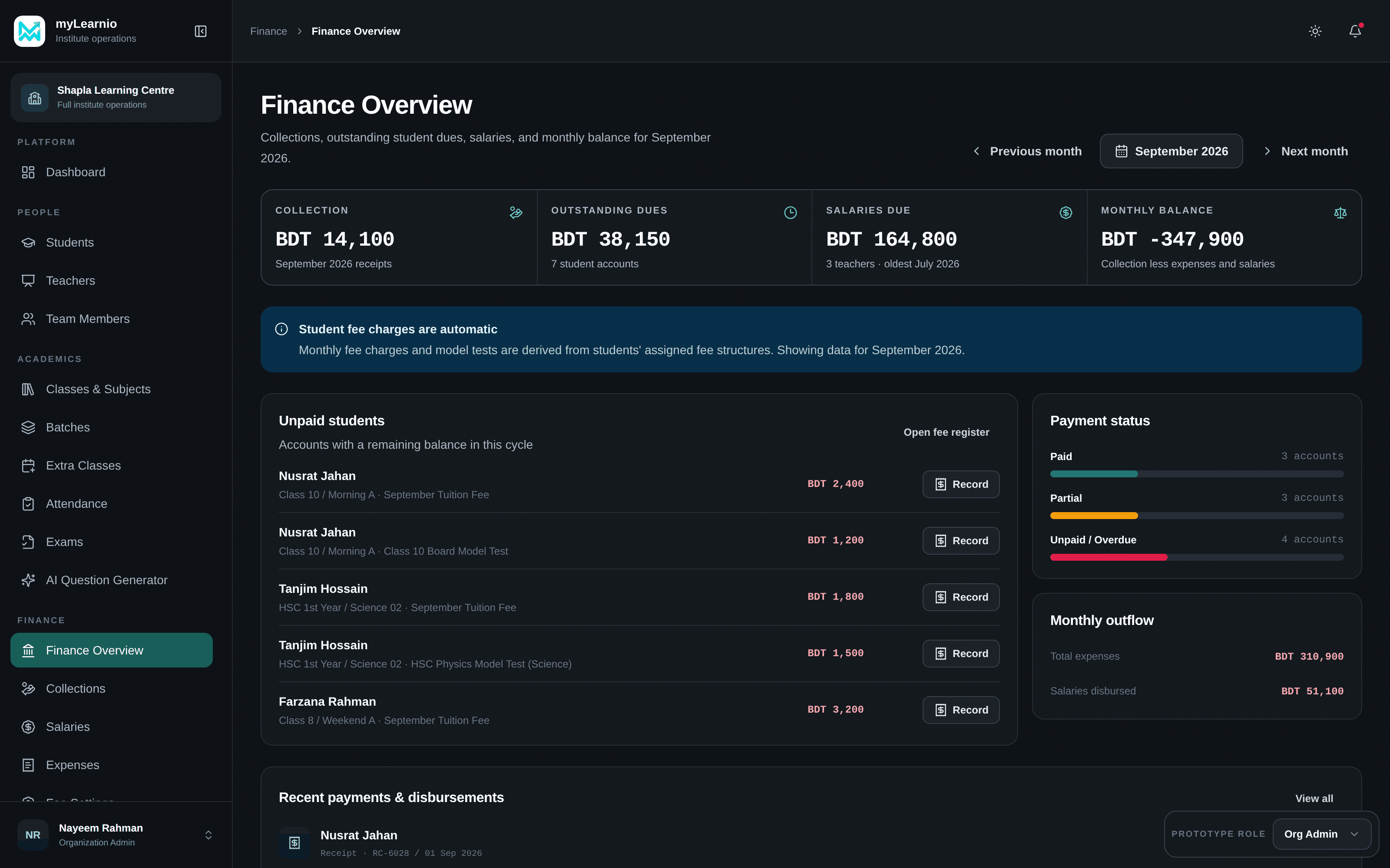 myLearnio screenshot 2